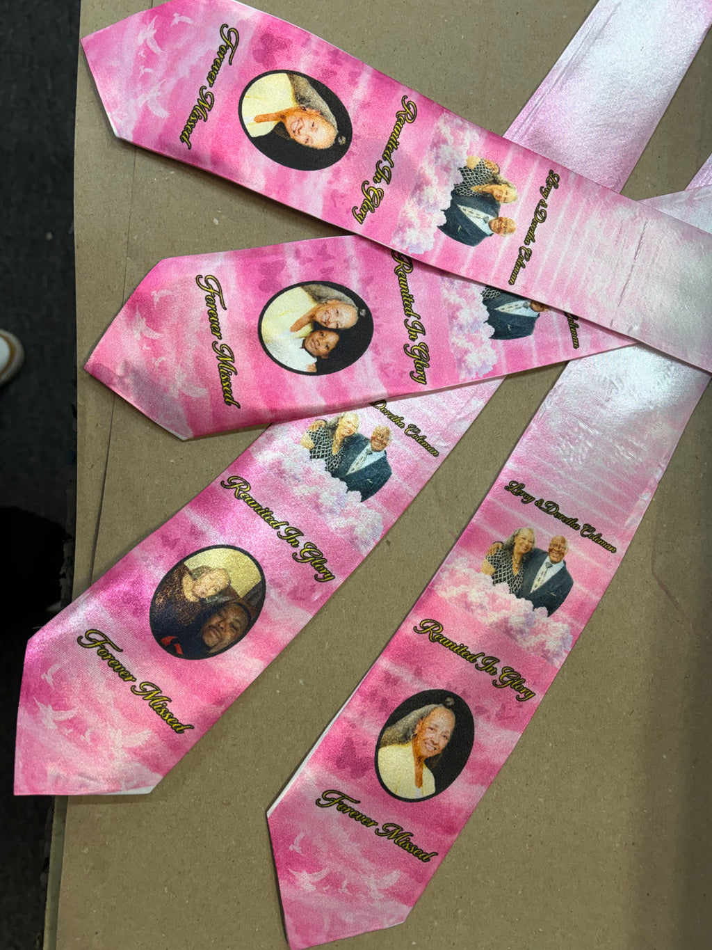 Custom Photo Memory Tie