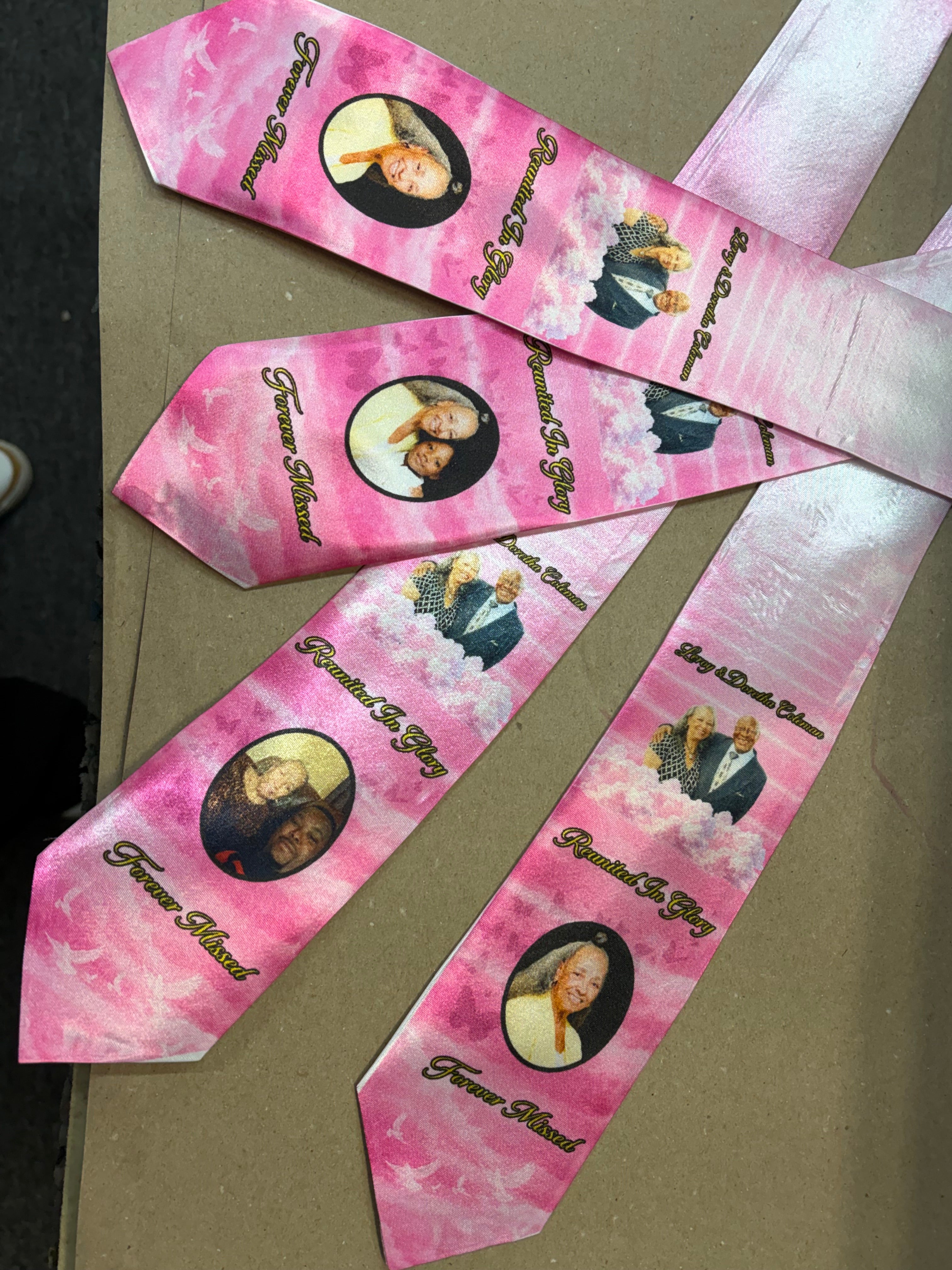 Custom Photo Memory Tie