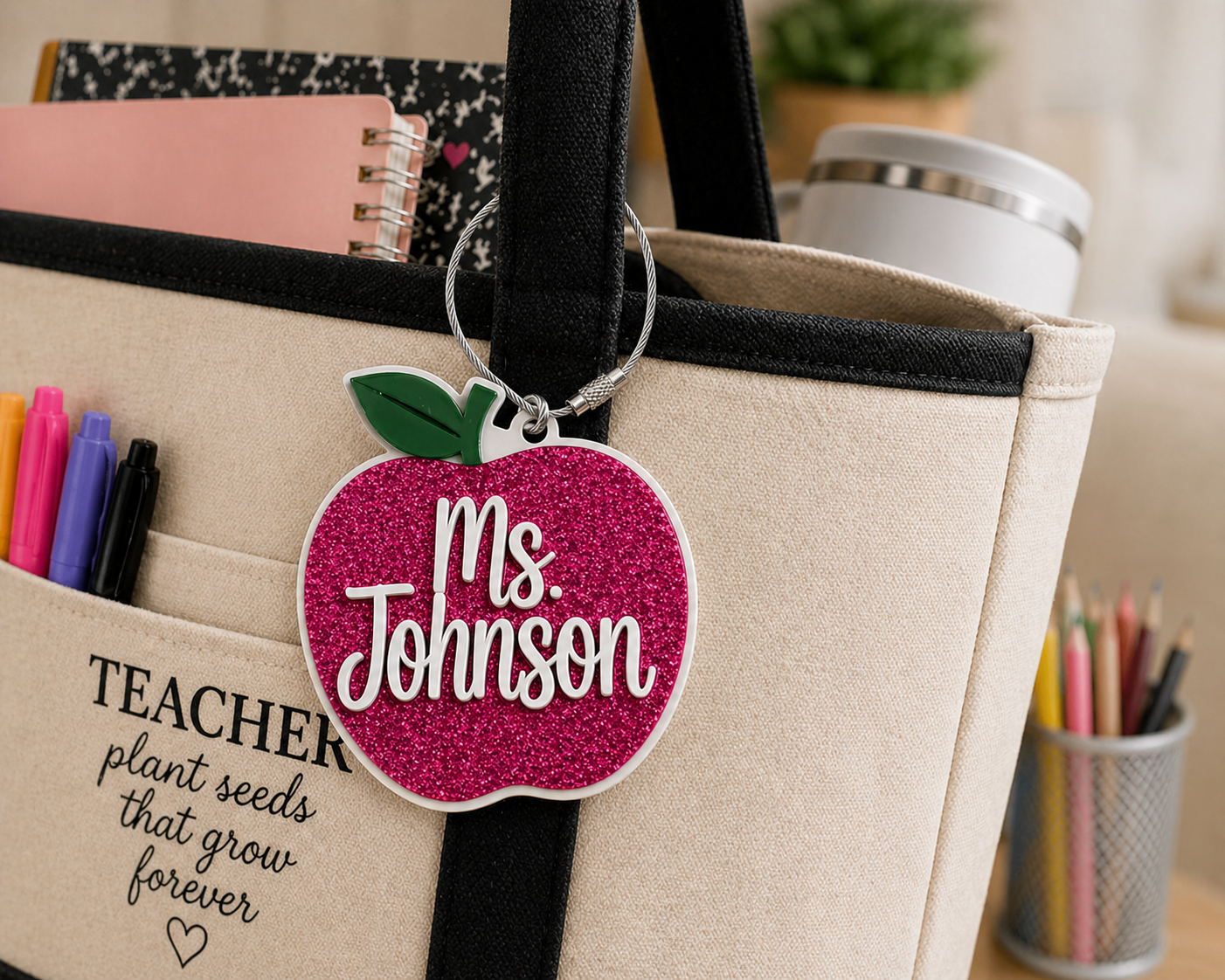 Apple Bag Tag