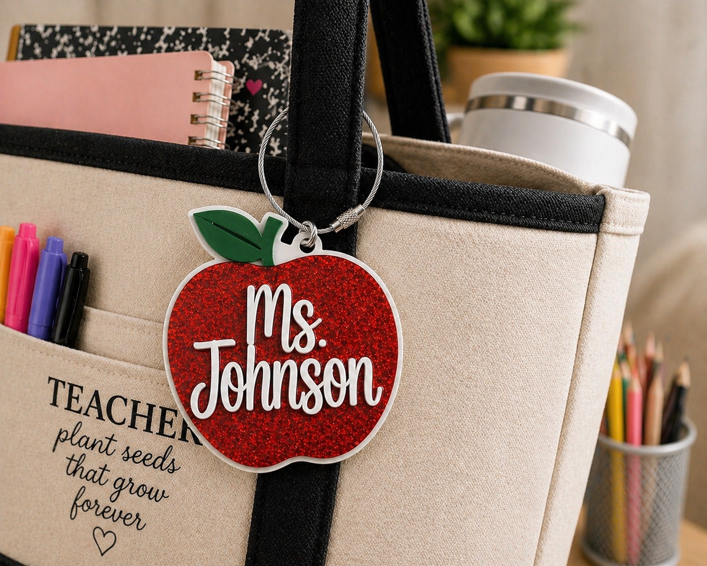 Apple Bag Tag