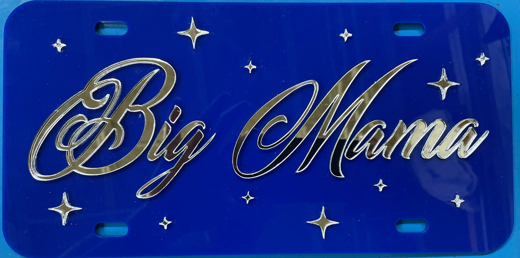 Personalized Acrylic Car Tag
