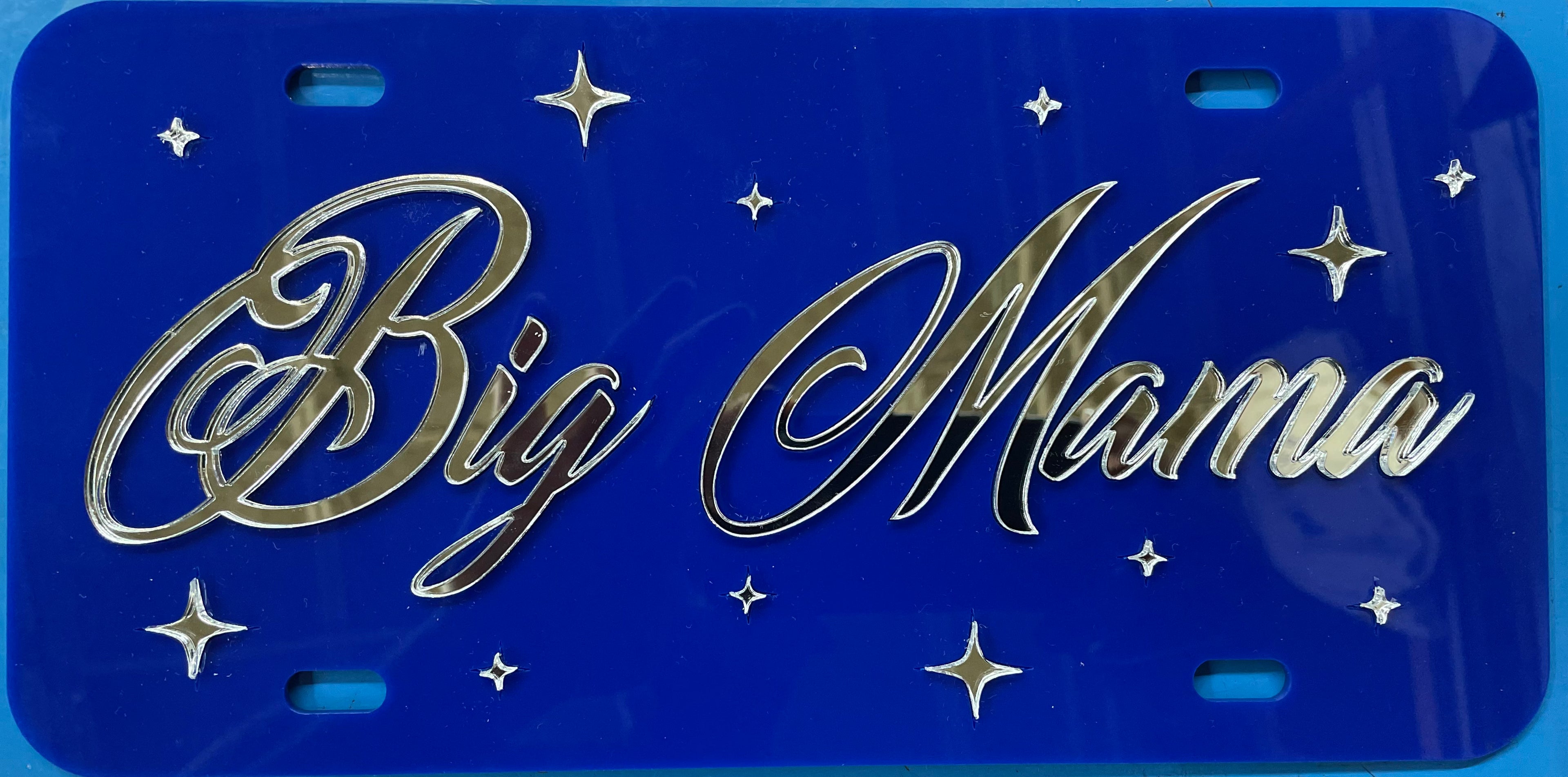 Personalized Acrylic Car Tag