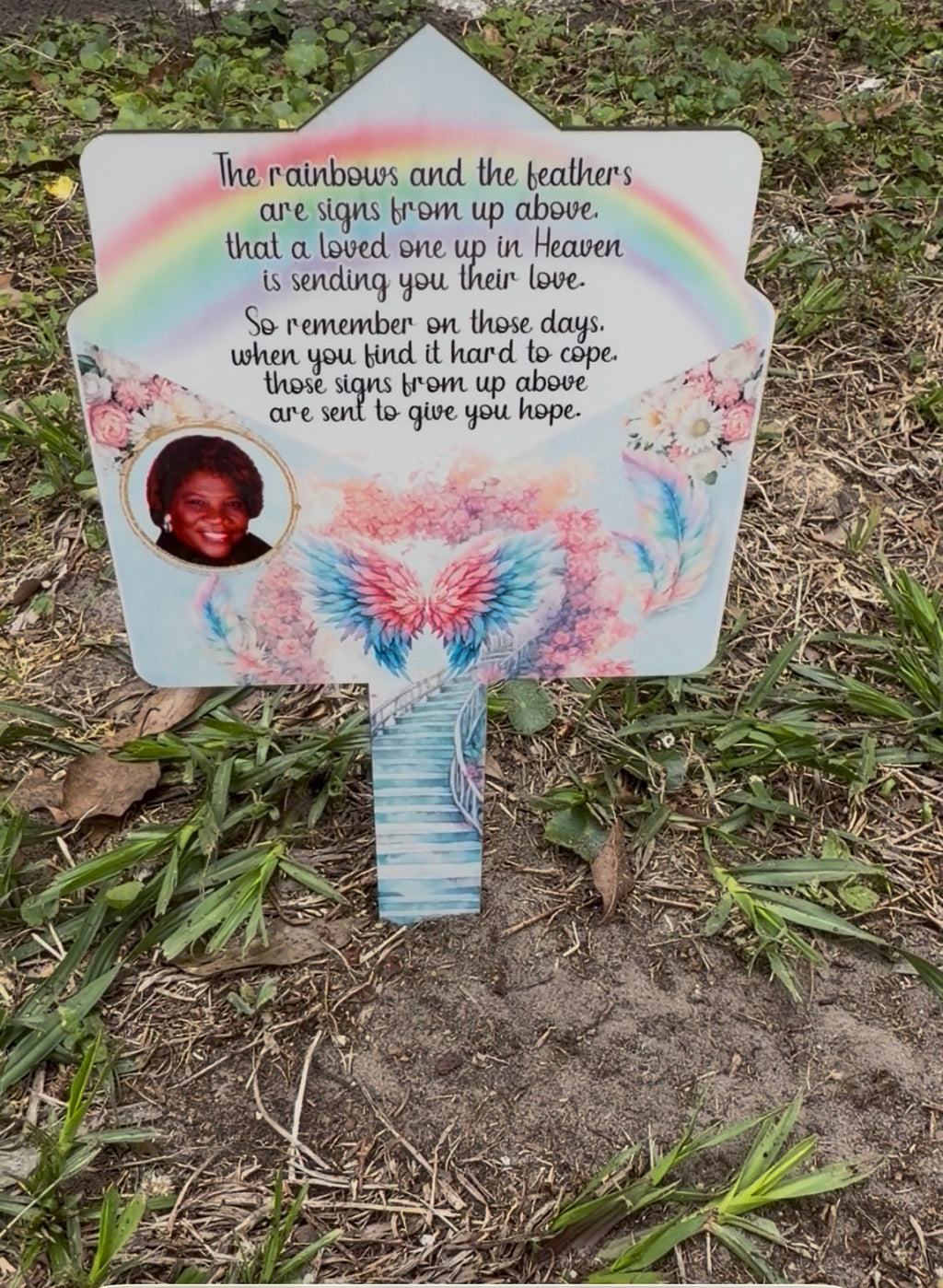 Personalized Memorial Garden Stake (Mother’s Day Edition)