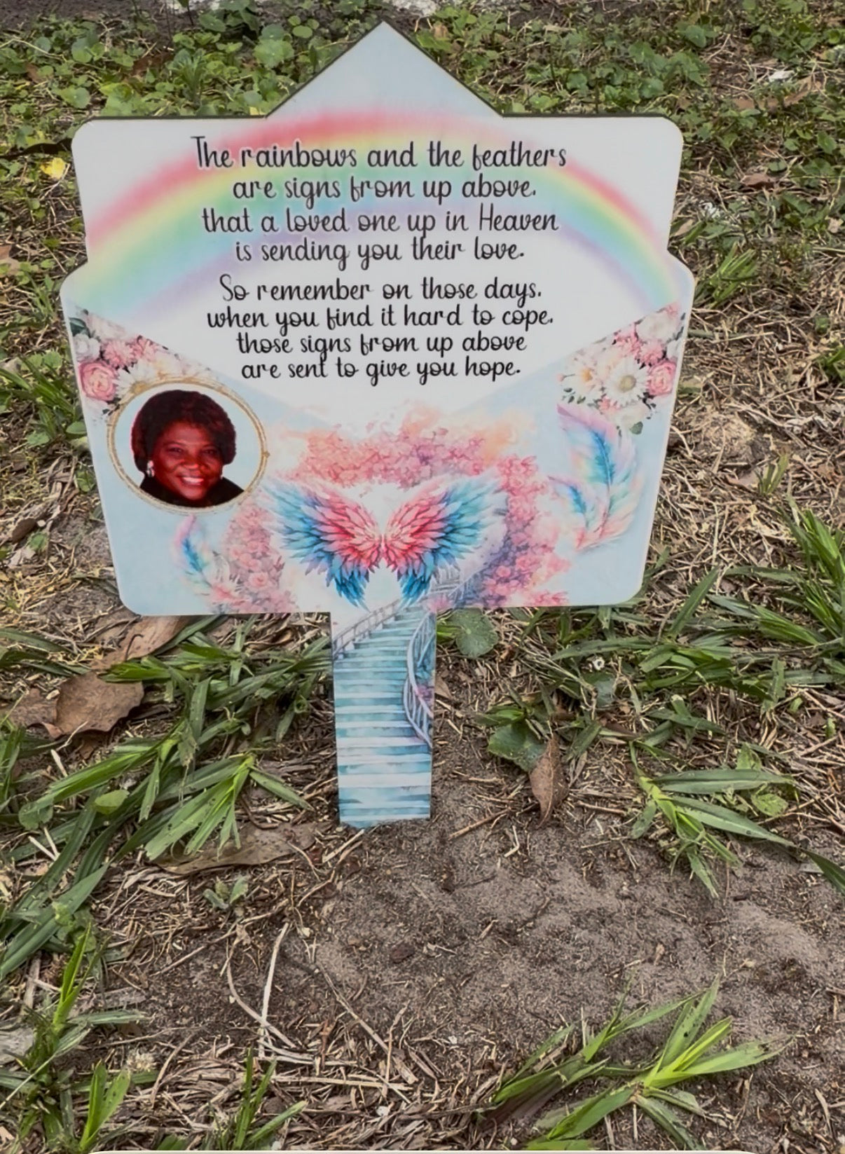 Personalized Memorial Garden Stake (Mother’s Day Edition)