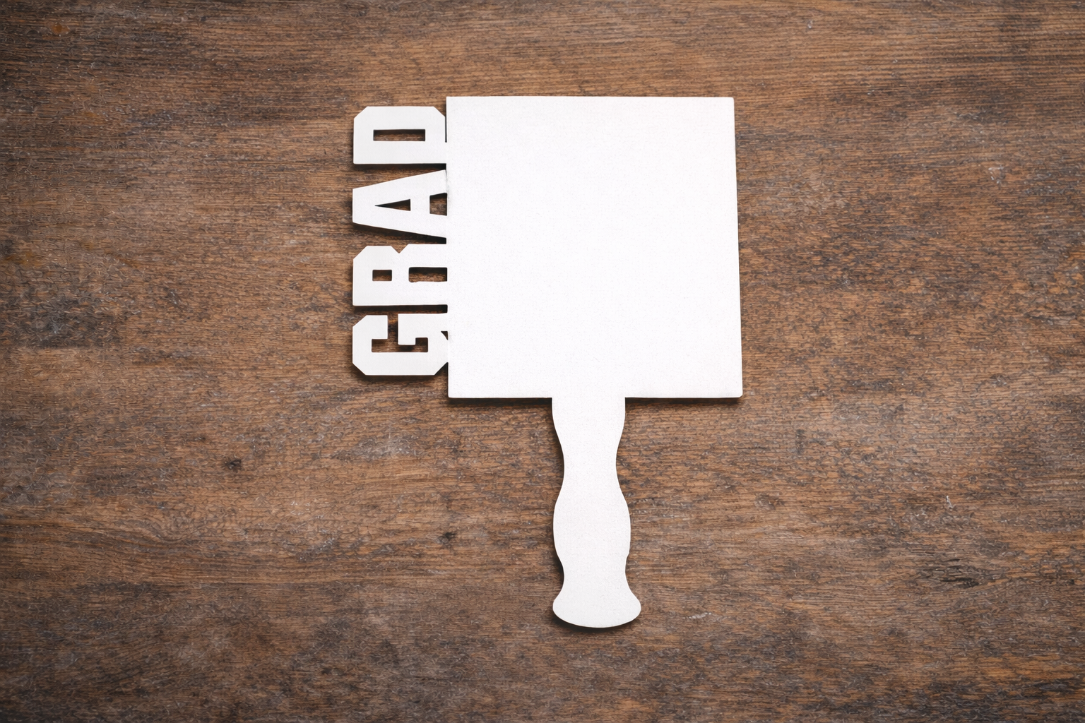 2026/GRAD MDF Fan Blank(5pk)