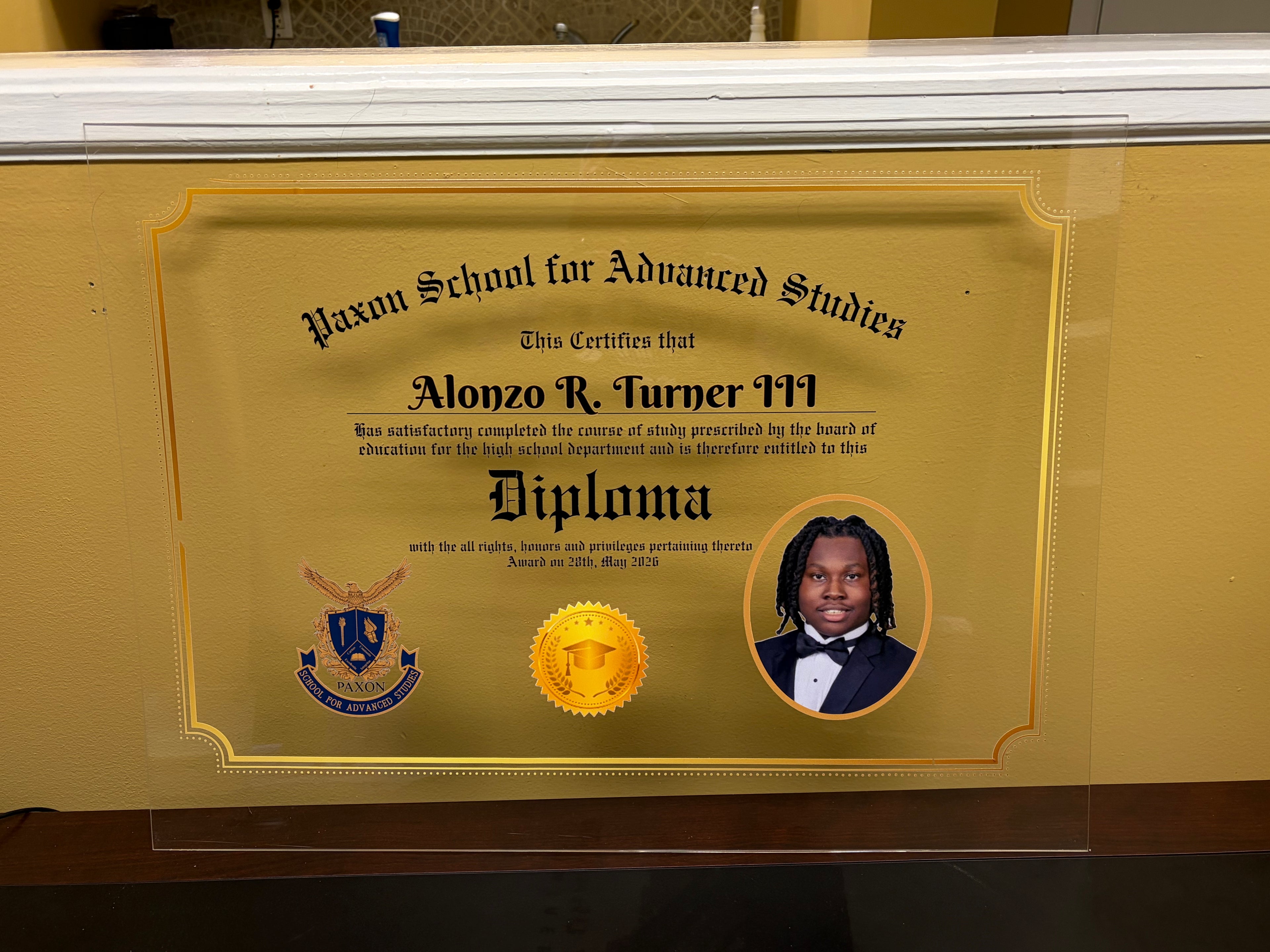 Acrylic Graduation Sign/Keepsake