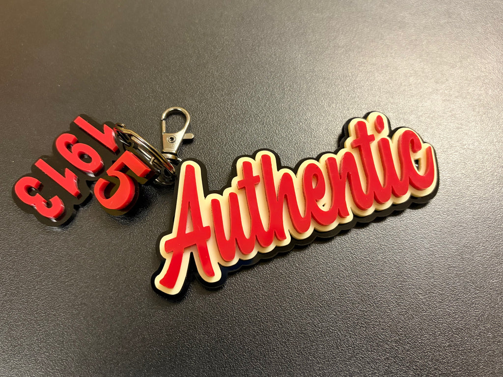 Custom Layered Keychain (Greek Edition)