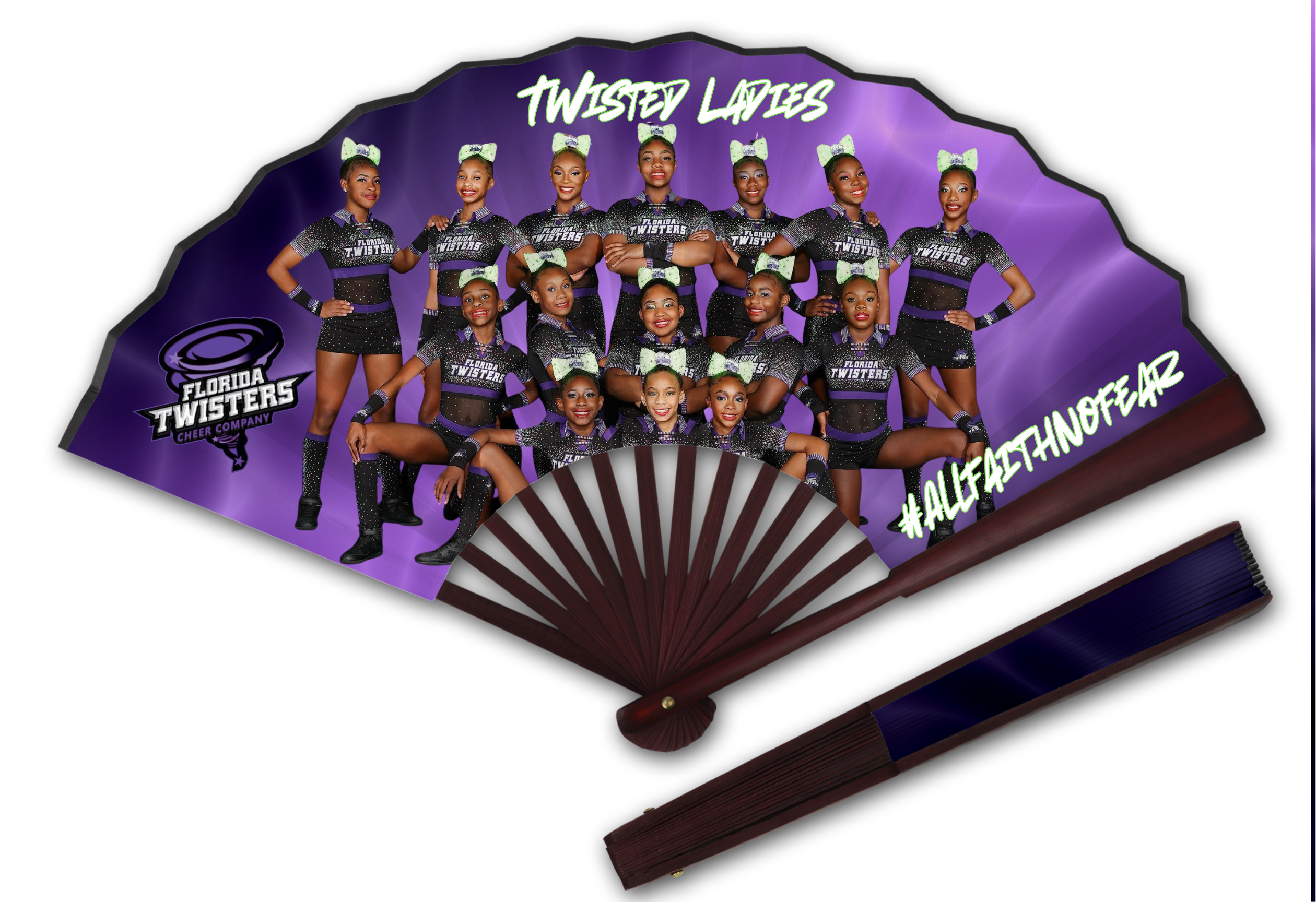 Twisted Ladies Clack Fan
