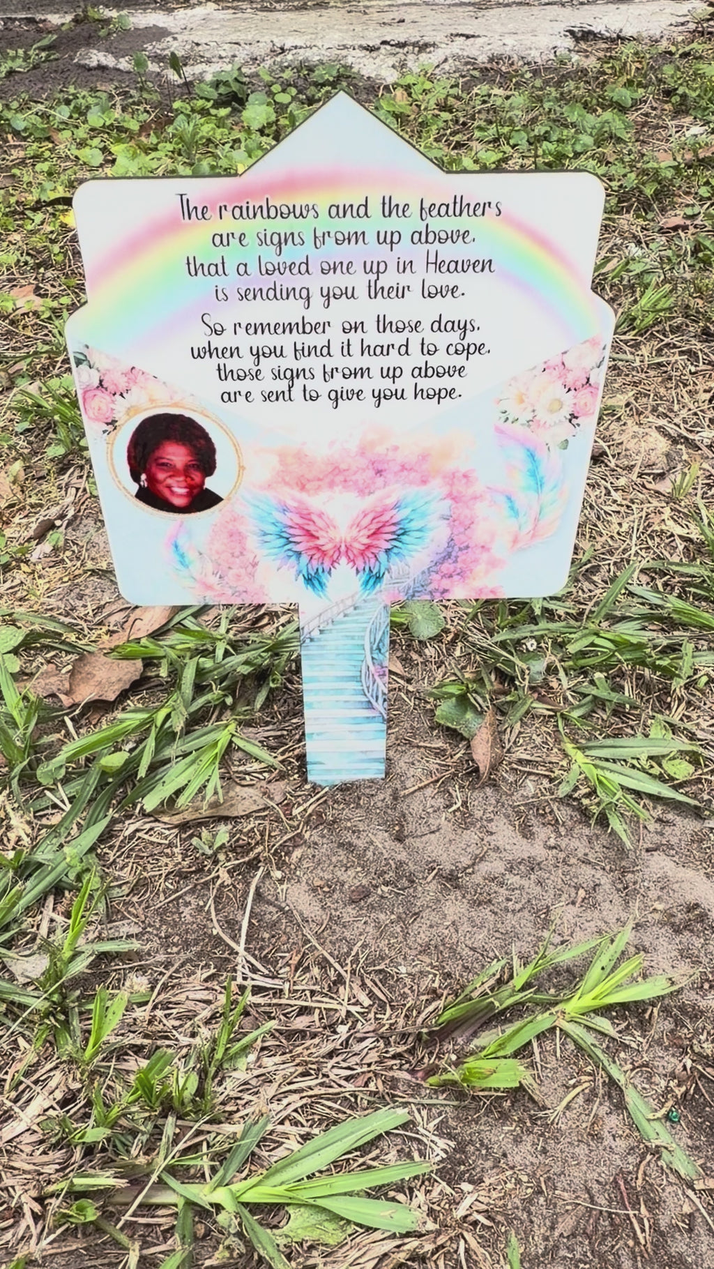 Personalized Memorial Garden Stake (Mother’s Day Edition)