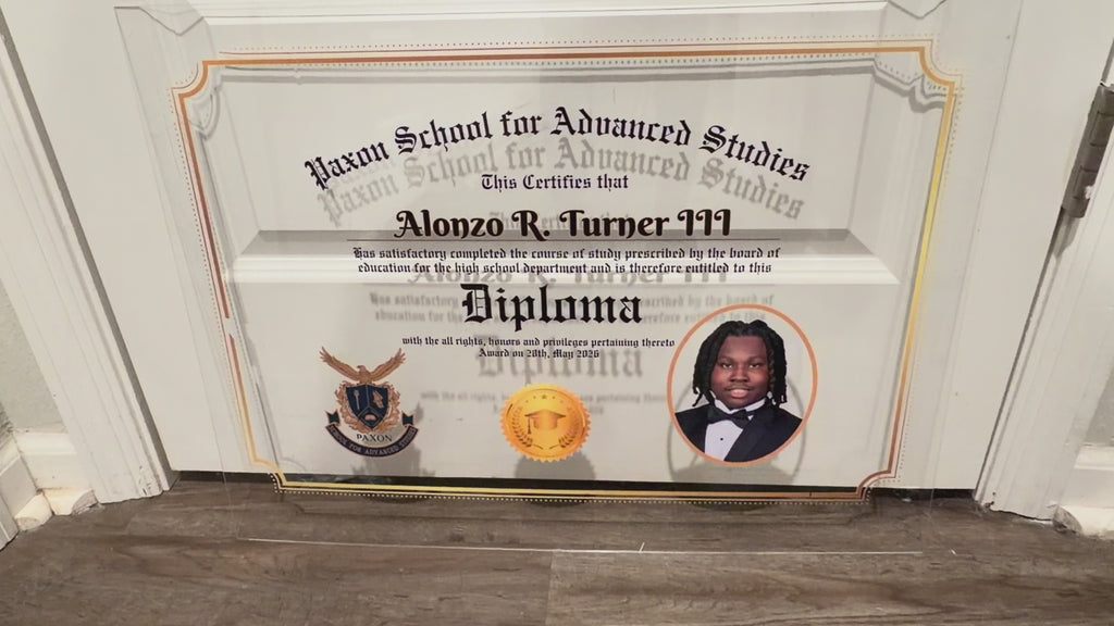 Acrylic Graduation Sign/Keepsake