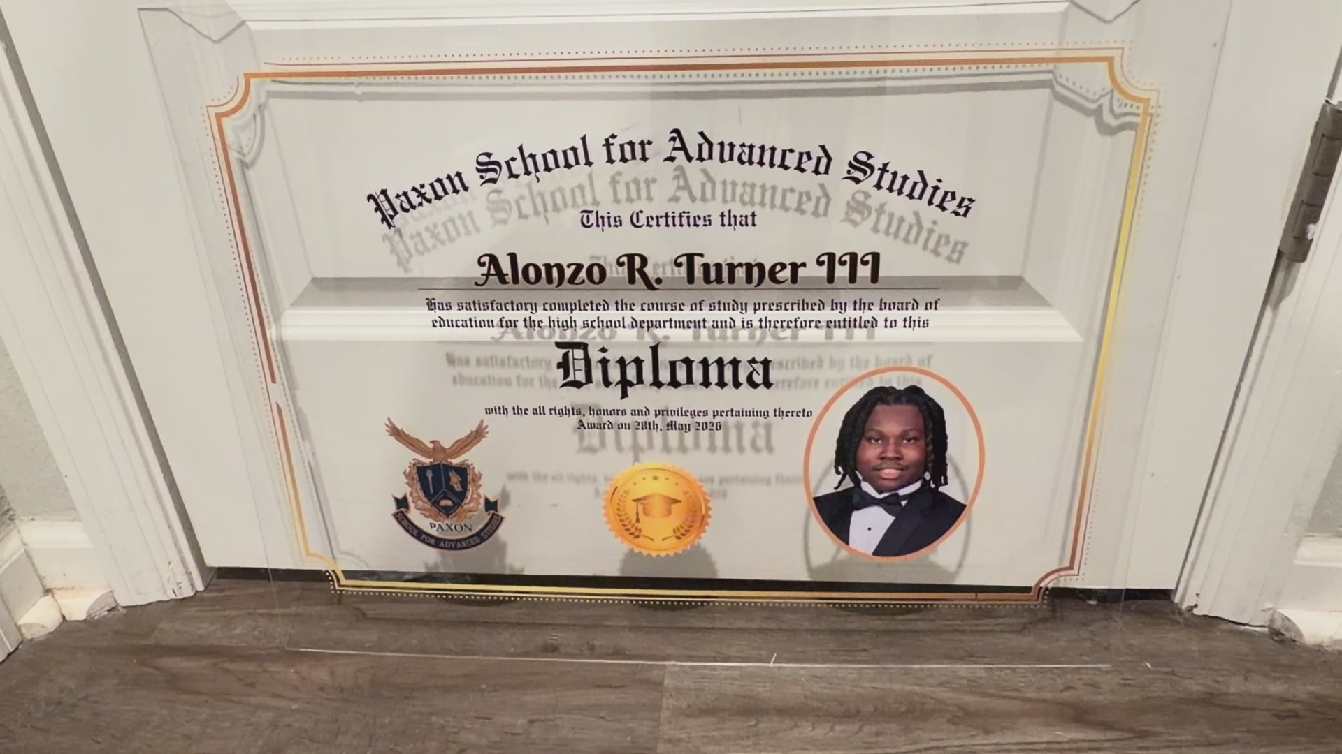 Acrylic Graduation Sign/Keepsake