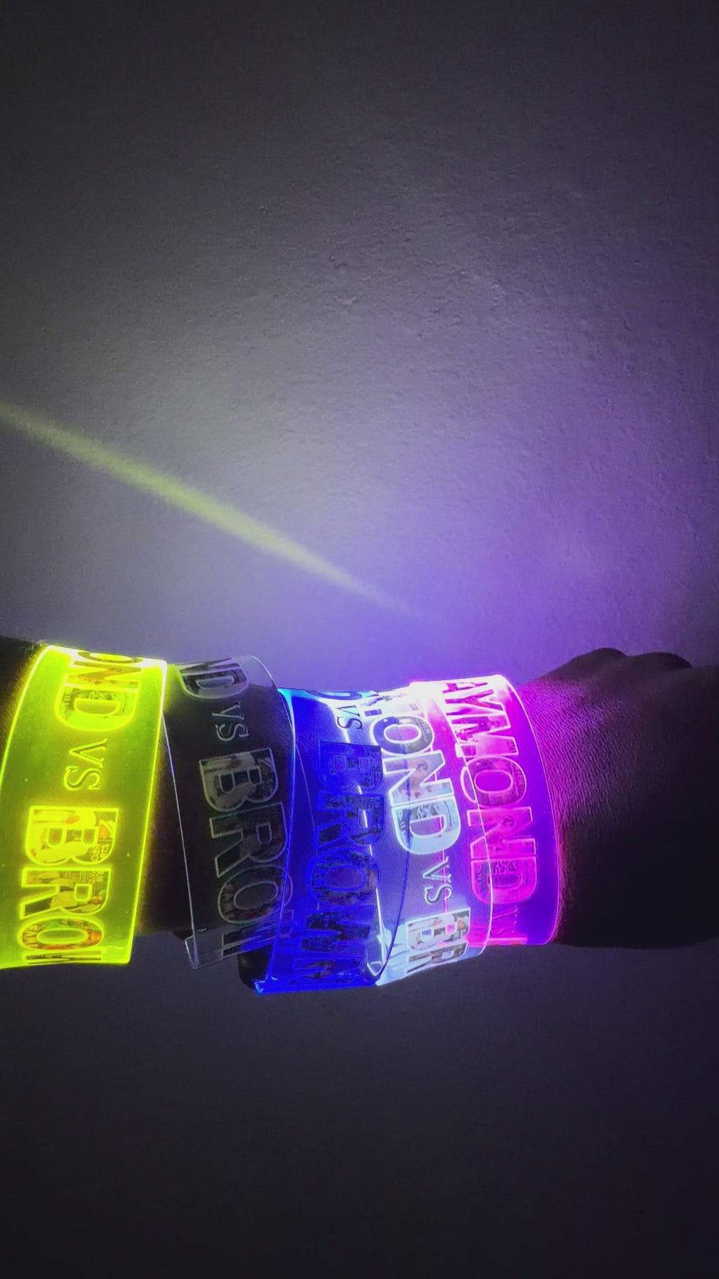 RnB Tour Album Cover Inspired Wristband